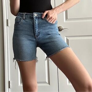 UnionBay 4.5” Inseam, High Rise Jean Shorts